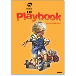 Olympic Play Book 32Leaf10mm Ruled/Plain 335X245