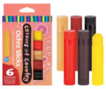 Zart Slicks Colours of Country Ochre Pkt6