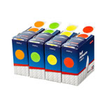 LABEL Quick Stick CIRCLE 24mm FL. DOT