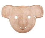 Papier Mache Koala Mask