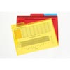 Marbig A4 Letter File With Tabs Assorted With Secure Flap 